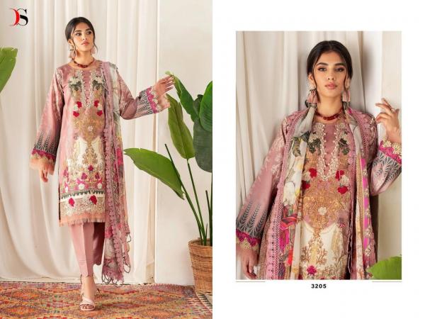 Deepsy Firdous Ayzal Cotton Dupatta Pakistani Suit Collection